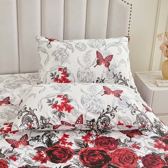 91家纺网 家纺一手货源 找家纺 （总）艾裙海2025新款印花床裙三件套 -可跨境