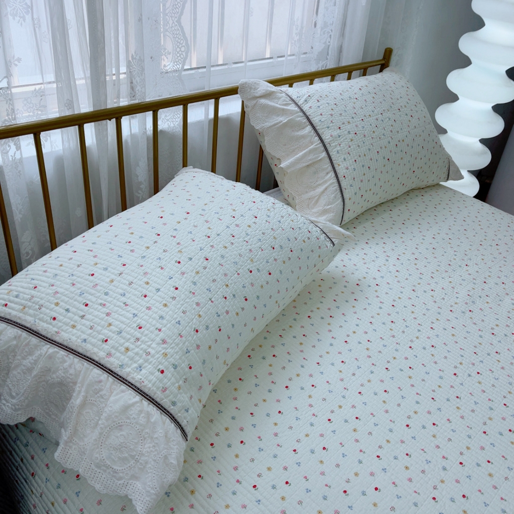 91家纺网 家纺一手货源 找家纺 暖居2025新款欧式浪漫多功能夏被 春意