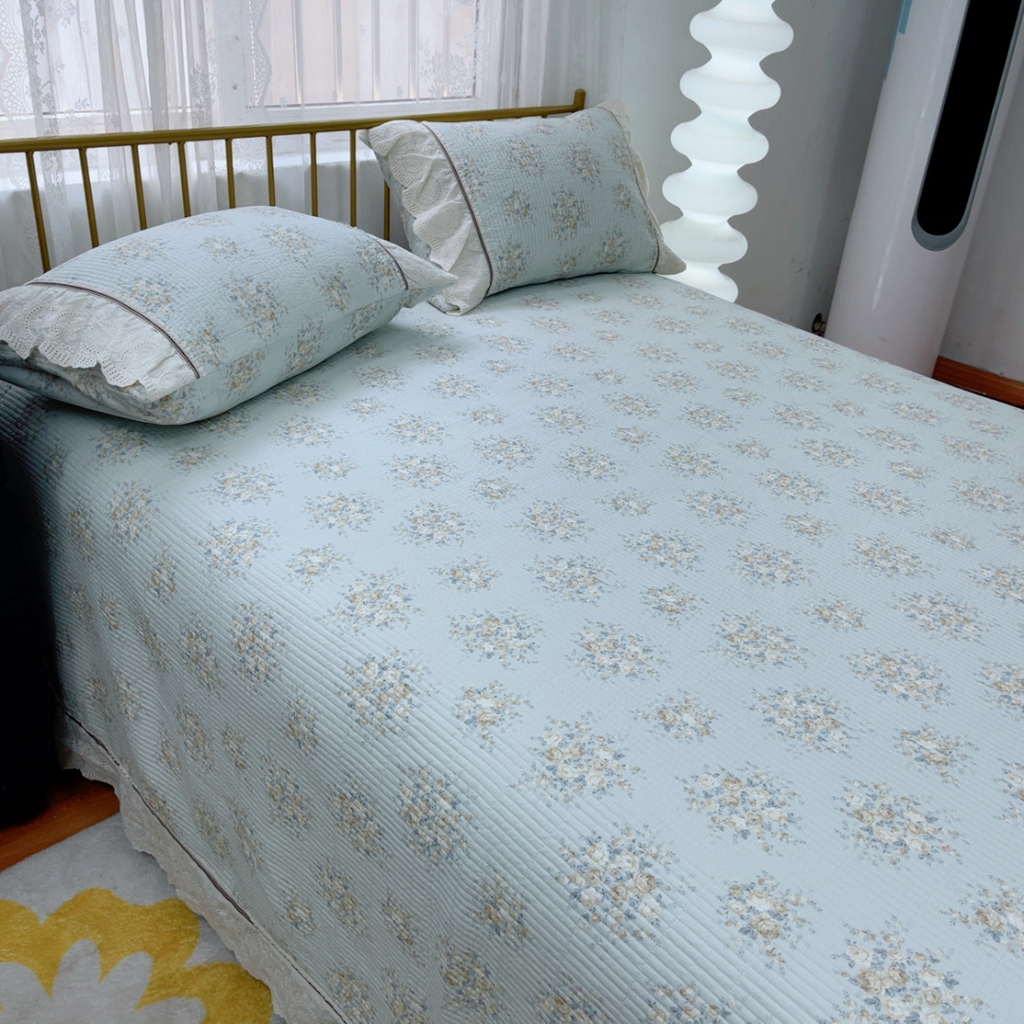 91家纺网 家纺一手货源 找家纺 暖居2025新款欧式浪漫多功能夏被 静香兰阳