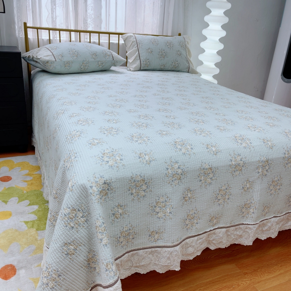 91家纺网 家纺一手货源 找家纺 暖居2025新款欧式浪漫多功能夏被 静香兰阳