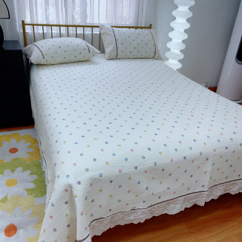 91家纺网 家纺一手货源 找家纺 暖居2025新款欧式浪漫多功能夏被 甜蜜莓莓