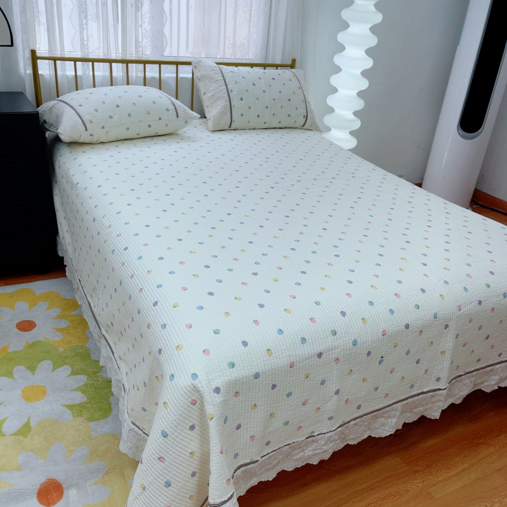 91家纺网 家纺一手货源 找家纺 暖居2025新款欧式浪漫多功能夏被 甜蜜莓莓