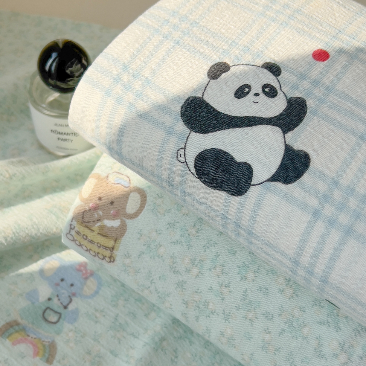 91家纺网 家纺一手货源 找家纺 （总）韩巢家纺 2025新款双层纱儿童卡通风床单寝室单人学生宿舍单床单床单单件单品床单