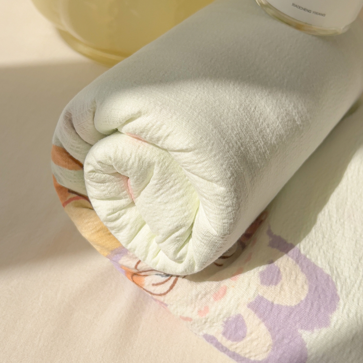 91家纺网 家纺一手货源 找家纺 （总）韩巢家纺 2025新款双层纱儿童卡通风床单寝室单人学生宿舍单床单床单单件单品床单