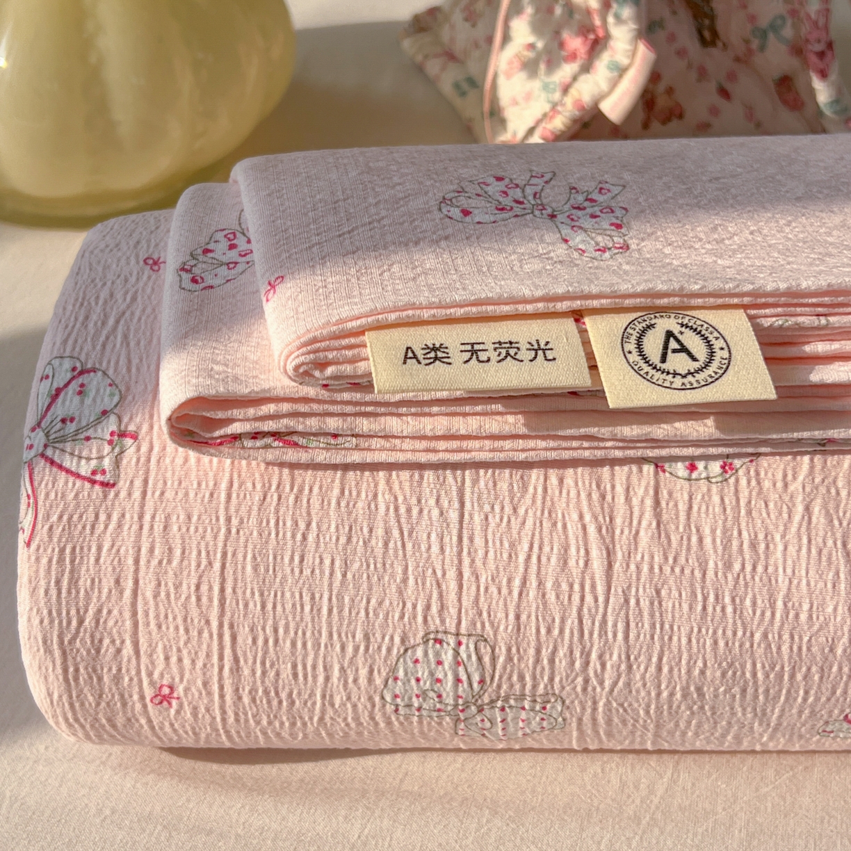 91家纺网 家纺一手货源 找家纺 韩巢家纺 2025新款双层纱儿童卡通风床单寝室单人学生宿舍单床单床单单件单品床单 心愿