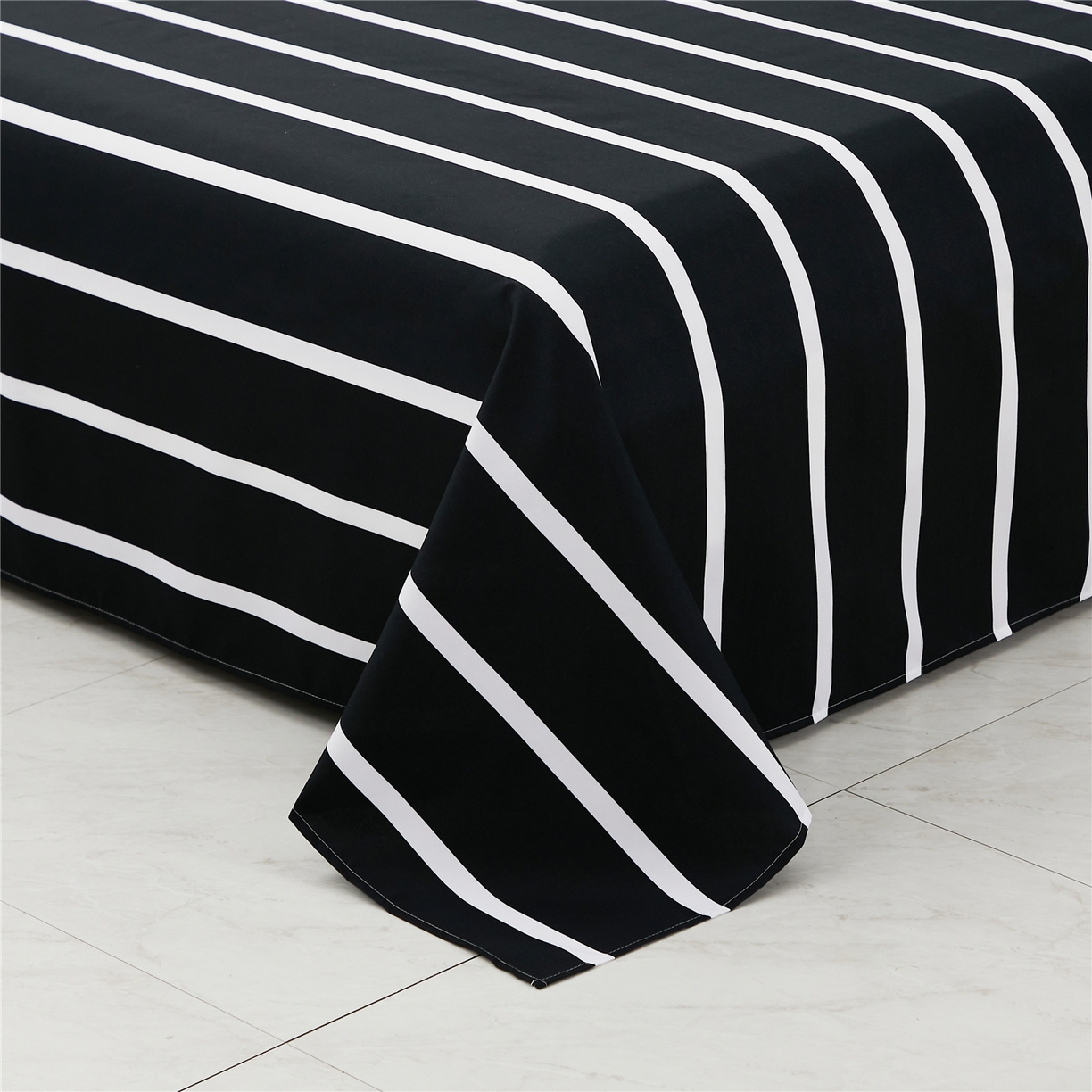 91家纺网 家纺一手货源 找家纺 曼璐家纺 2025新款芦荟棉床单单件床单三件套单床单磨毛印花亲肤外贸跨境可定制花型尺寸 简约人生