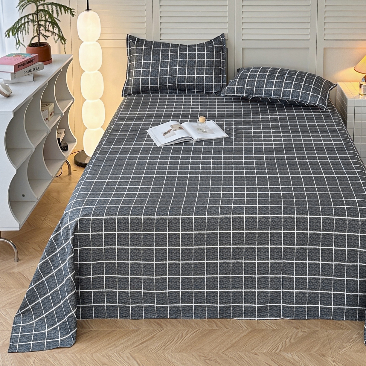 91家纺网 家纺一手货源 找家纺 曼璐家纺 2025新款芦荟棉床单单件床单三件套单床单磨毛印花亲肤外贸跨境可定制花型尺寸 慕尼黑