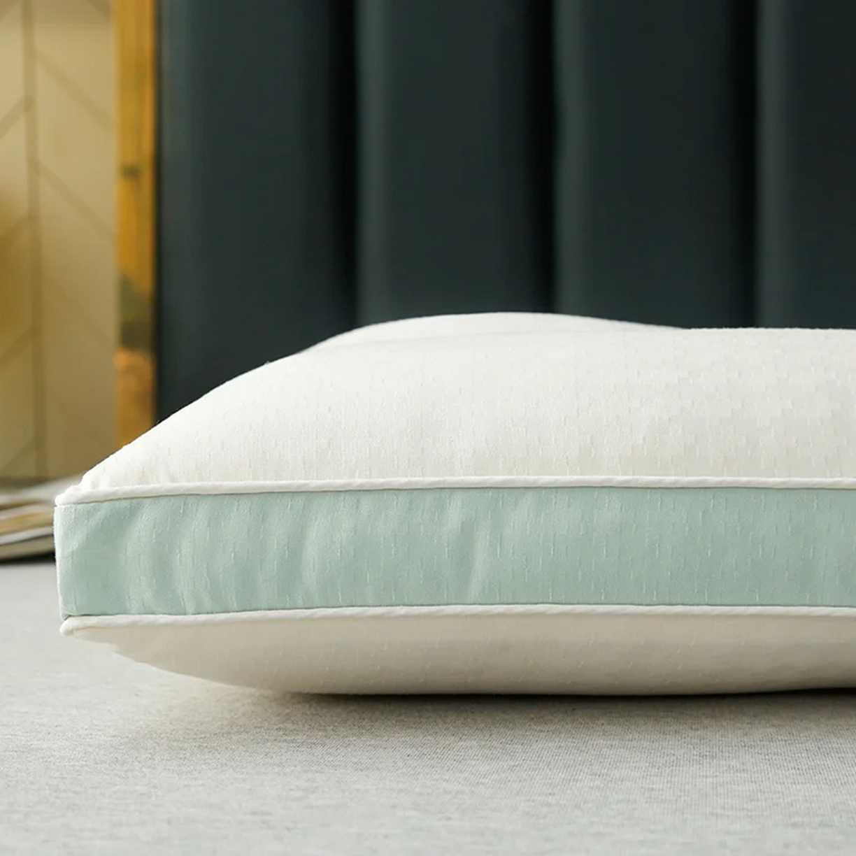 91家纺网 家纺一手货源 找家纺 雅晨枕芯工厂店 2025新款云柔立体分区护颈枕云朵释压软枕头枕芯 云朵舒柔枕-Max护颈款