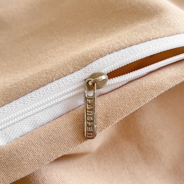 91家纺网 家纺一手货源 找家纺 （总）涵宸家纺 2025新款全棉磨毛刺绣四件套系列-普莉