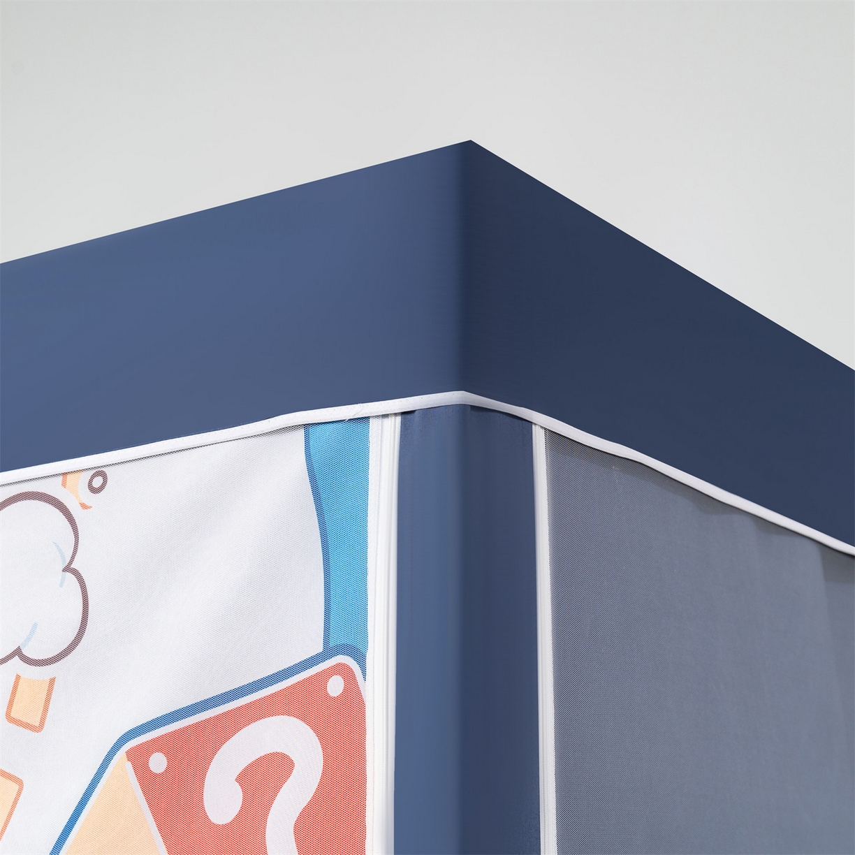 91家纺网 家纺一手货源 找家纺 2025新款多层复合夹层强遮光学生蚊帐 喵速卡丁