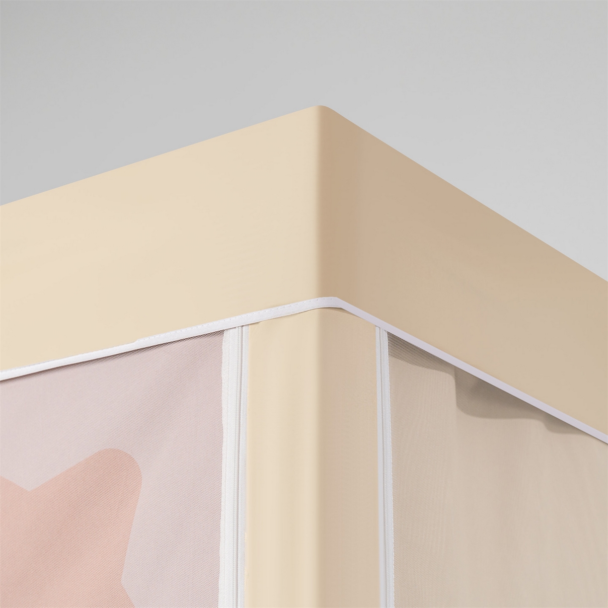 91家纺网 家纺一手货源 找家纺 2025新款多层复合夹层强遮光学生蚊帐 哪吒