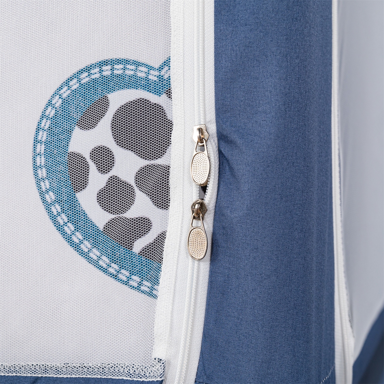 91家纺网 家纺一手货源 找家纺 2025新款多层复合夹层强遮光学生蚊帐 小熊派对