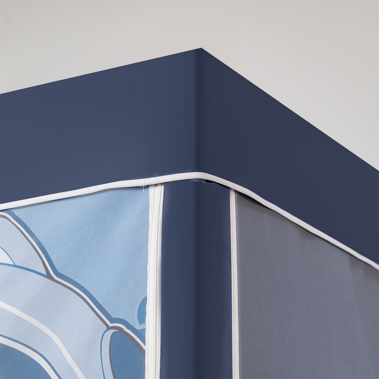 91家纺网 家纺一手货源 找家纺 2025新款多层复合夹层强遮光学生蚊帐 萌宠英雄