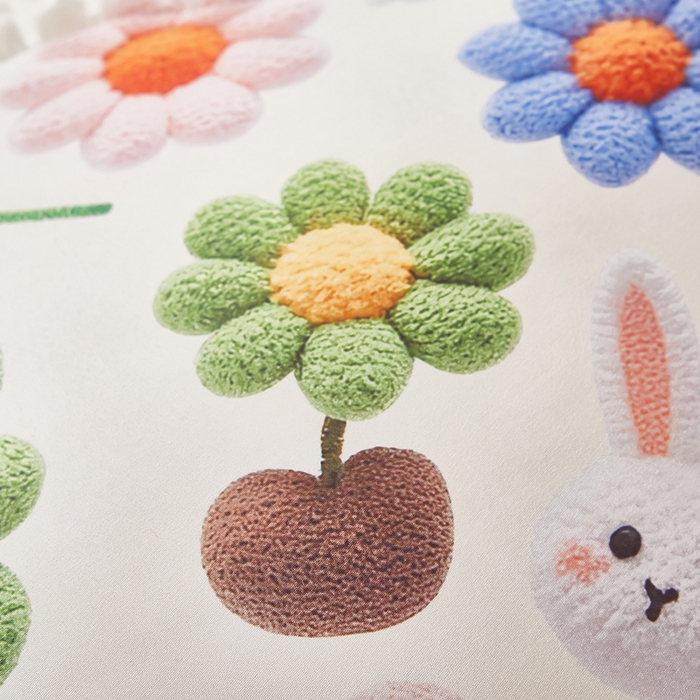 91家纺网 家纺一手货源 找家纺 南方印象 2025新款立体印花冬被被子被芯大豆被 萌宠