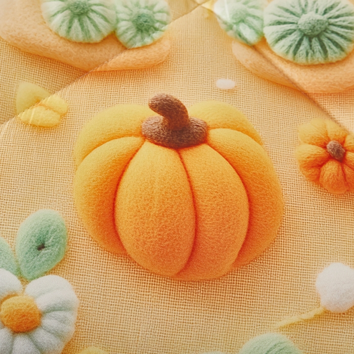 91家纺网 家纺一手货源 找家纺 南方印象 2025新款立体印花冬被被子被芯大豆被 南瓜派