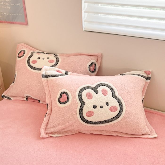 91家纺网 家纺一手货源 找家纺 （总）川悦生活 2025新款立体雪花绒印花大床四件套系列一场景一