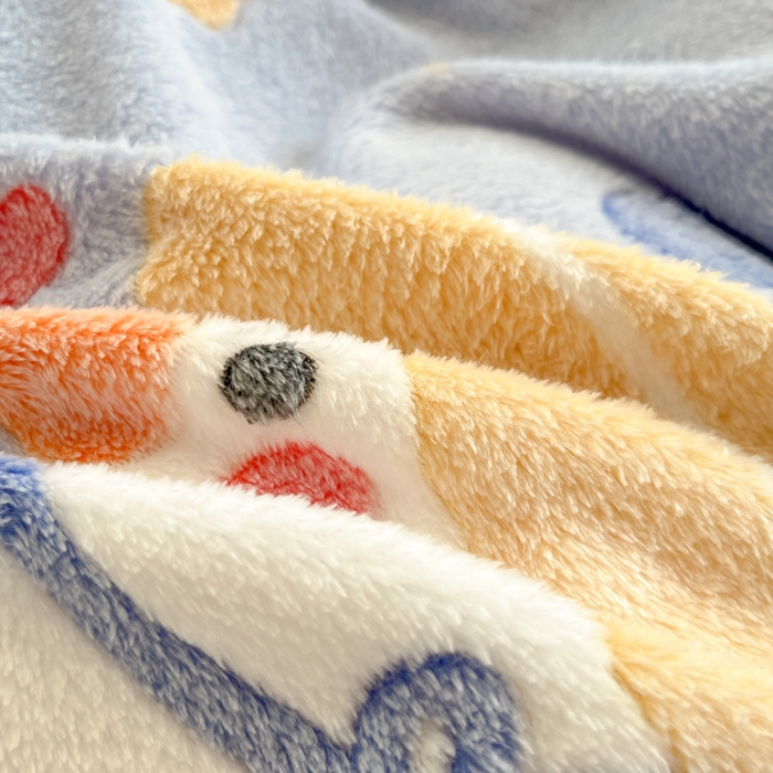 91家纺网 家纺一手货源 找家纺 川悦生活 2025新款立体雪花绒印花大床四件套系列一场景一 哒哒鸭丫