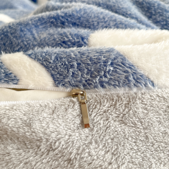 91家纺网 家纺一手货源 找家纺 川悦生活 2025新款立体雪花绒印花大床四件套系列一场景一 快乐鸭鸭