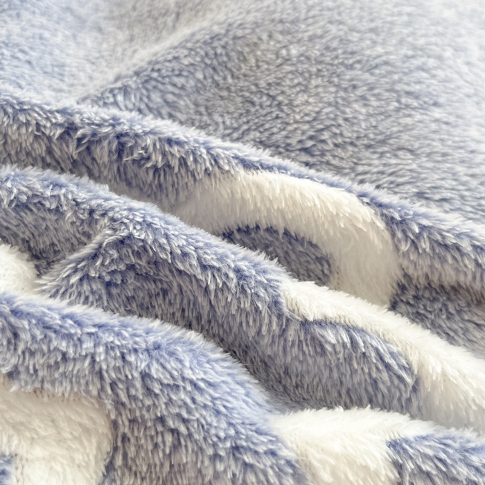 91家纺网 家纺一手货源 找家纺 川悦生活 2025新款立体雪花绒印花大床四件套系列一场景一 奶味云朵