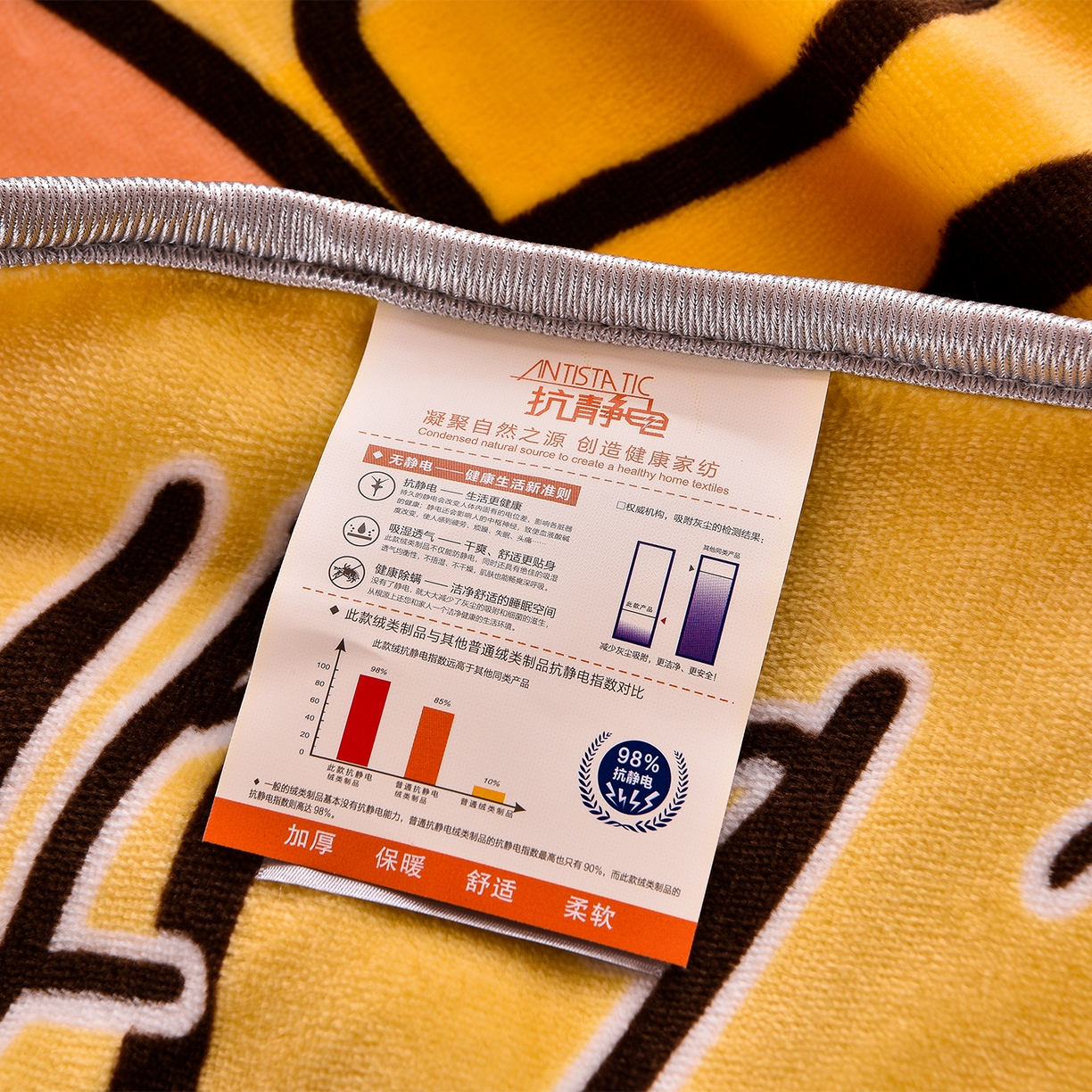 91家纺网 家纺一手货源 找家纺 （总）博兰蒂 2025新款床裙款高克重牛奶绒印花学生三件套