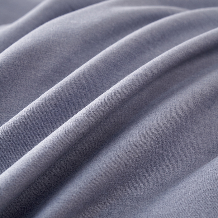 91家纺网 家纺一手货源 找家纺 U品汇 2025新品长绒棉加厚全棉纯棉磨毛刺绣花四件套生态磨毛套件 花季奇缘-宾利灰