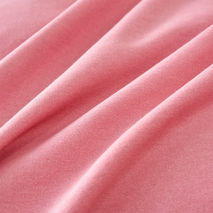 91家纺网 家纺一手货源 找家纺 U品汇 2025新品长绒棉加厚全棉纯棉磨毛刺绣花四件套生态磨毛套件 花季奇缘-香妃粉