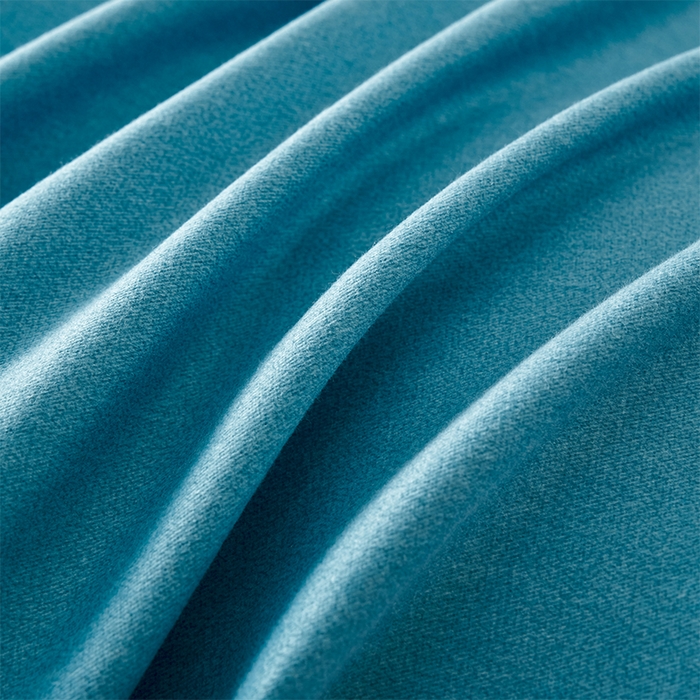 91家纺网 家纺一手货源 找家纺 U品汇 2025新品长绒棉加厚全棉纯棉磨毛刺绣花四件套生态磨毛套件 花季奇缘-月光蓝