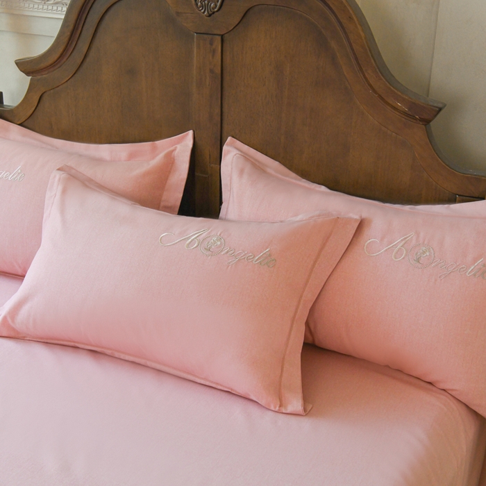 91家纺网 家纺一手货源 找家纺 U品汇 2025新品长绒棉加厚全棉纯棉磨毛立体刺绣花四件套生态磨毛加绒（玫瑰物语） 玫瑰物语-糖粉