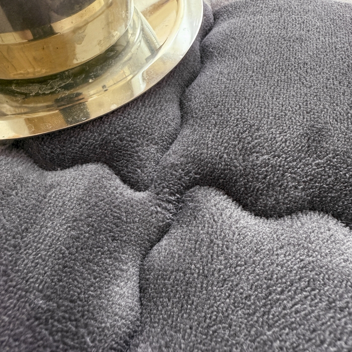 91家纺网 家纺一手货源 找家纺 迪梦思家纺 2025新款A类牛奶绒无印风格子床褥床护垫学生床垫--学生床图 平铺款-灰简格