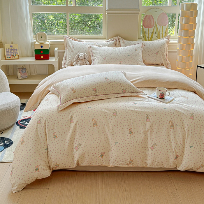 91家纺网 家纺一手货源 找家纺 （总）U品汇 【A类母婴级】加厚全棉纯棉磨毛数码印花四件套生态磨毛100%棉（不是全棉不要钱）