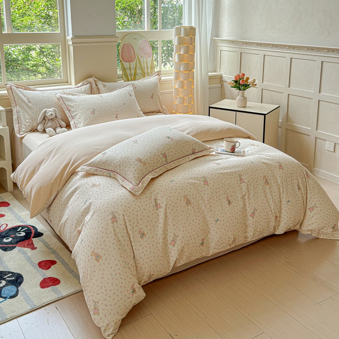 91家纺网 家纺一手货源 找家纺 （总）U品汇 【A类母婴级】加厚全棉纯棉磨毛数码印花四件套生态磨毛100%棉（不是全棉不要钱）