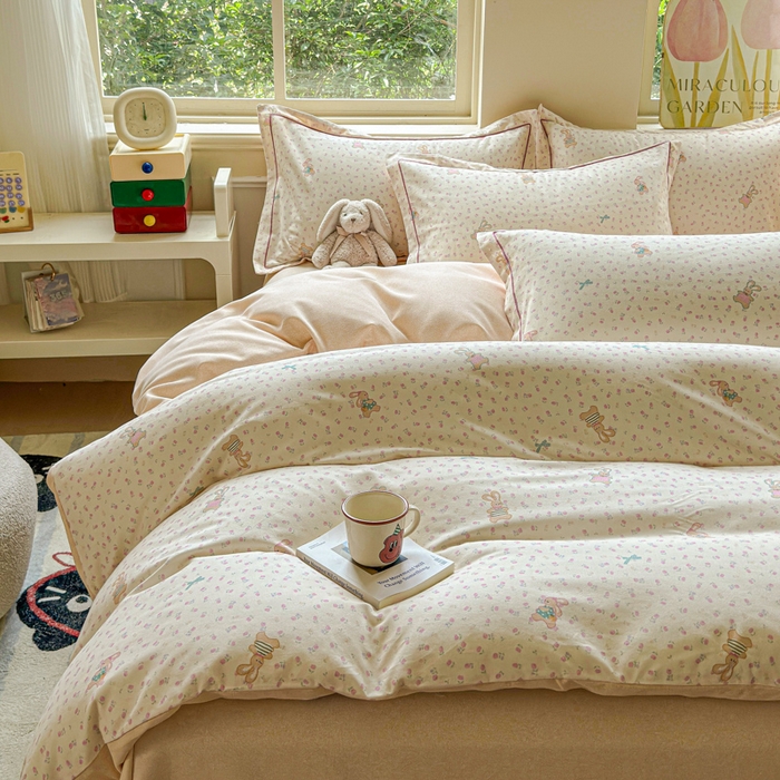 91家纺网 家纺一手货源 找家纺 （总）U品汇 【A类母婴级】加厚全棉纯棉磨毛数码印花四件套生态磨毛100%棉（不是全棉不要钱）