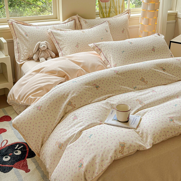 91家纺网 家纺一手货源 找家纺 （总）U品汇 【A类母婴级】加厚全棉纯棉磨毛数码印花四件套生态磨毛100%棉（不是全棉不要钱）