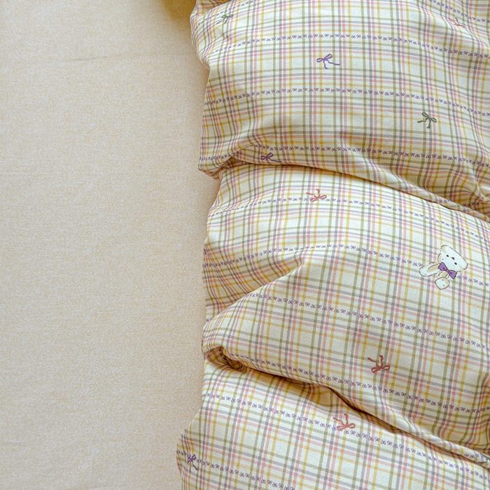 91家纺网 家纺一手货源 找家纺 U品汇 【A类母婴级】加厚全棉纯棉磨毛数码印花四件套生态磨毛100%棉（不是全棉不要钱） 蝴蝶结