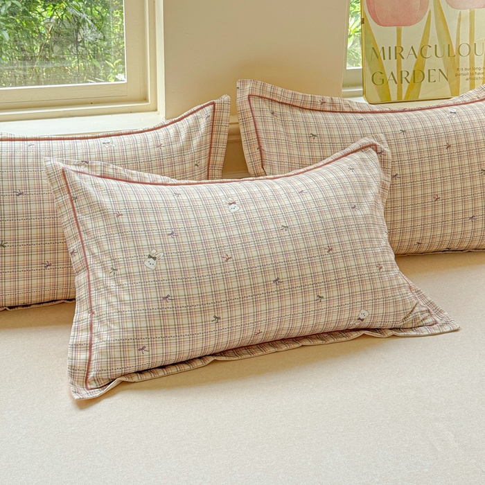 91家纺网 家纺一手货源 找家纺 U品汇 【A类母婴级】加厚全棉纯棉磨毛数码印花四件套生态磨毛100%棉（不是全棉不要钱） 蝴蝶结