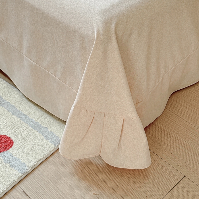 91家纺网 家纺一手货源 找家纺 U品汇 【A类母婴级】加厚全棉纯棉磨毛数码印花四件套生态磨毛100%棉（不是全棉不要钱） 蝴蝶结