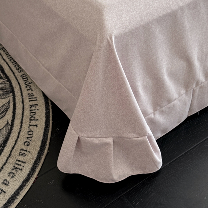 91家纺网 家纺一手货源 找家纺 U品汇 【A类母婴级】加厚全棉纯棉磨毛数码印花四件套生态磨毛100%棉（不是全棉不要钱） 花影豆沙