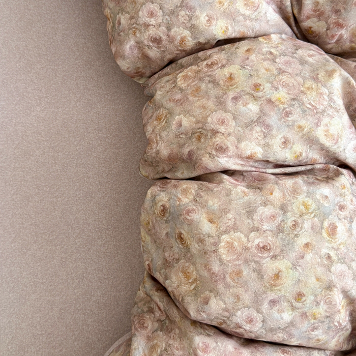 91家纺网 家纺一手货源 找家纺 U品汇 【A类母婴级】加厚全棉纯棉磨毛数码印花四件套生态磨毛100%棉（不是全棉不要钱） 花影豆沙