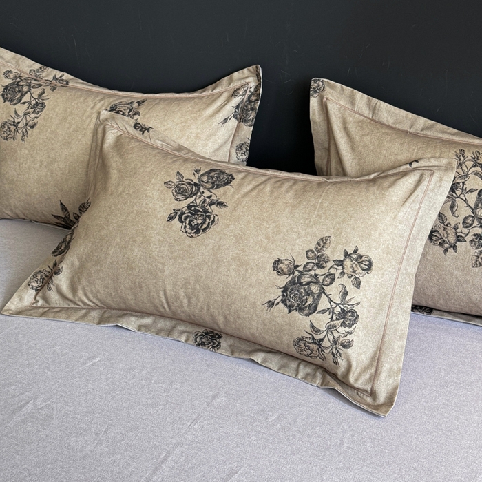 91家纺网 家纺一手货源 找家纺 U品汇 【A类母婴级】加厚全棉纯棉磨毛数码印花四件套生态磨毛100%棉（不是全棉不要钱） 玫瑰恋人