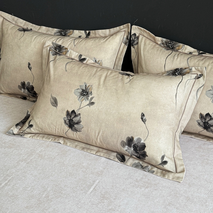 91家纺网 家纺一手货源 找家纺 U品汇 【A类母婴级】加厚全棉纯棉磨毛数码印花四件套生态磨毛100%棉（不是全棉不要钱） 水墨江南