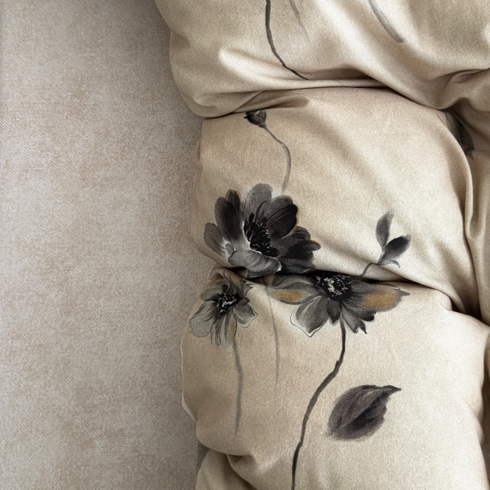 91家纺网 家纺一手货源 找家纺 U品汇 【A类母婴级】加厚全棉纯棉磨毛数码印花四件套生态磨毛100%棉（不是全棉不要钱） 水墨江南