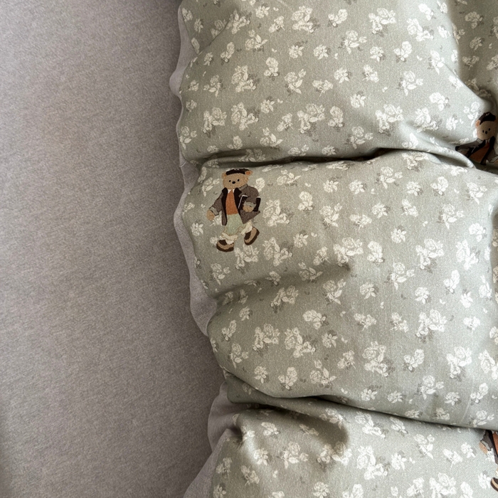 91家纺网 家纺一手货源 找家纺 U品汇 【A类母婴级】加厚全棉纯棉磨毛数码印花四件套生态磨毛100%棉（不是全棉不要钱） 熊博士