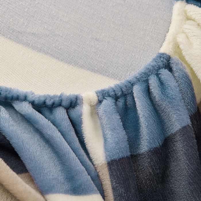 91家纺网 家纺一手货源 找家纺 圣靓家纺 2025新款加厚牛奶绒床笠 简静时光