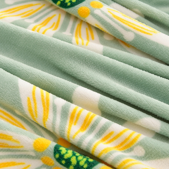 91家纺网 家纺一手货源 找家纺 圣靓家纺 2025新款加厚牛奶绒床笠 冬日暖阳