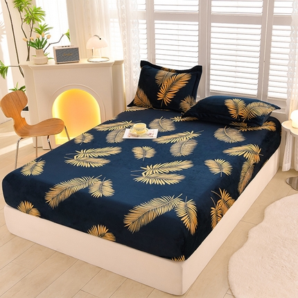 圣楚家纺 2025新款牛奶绒床笠 青春年华