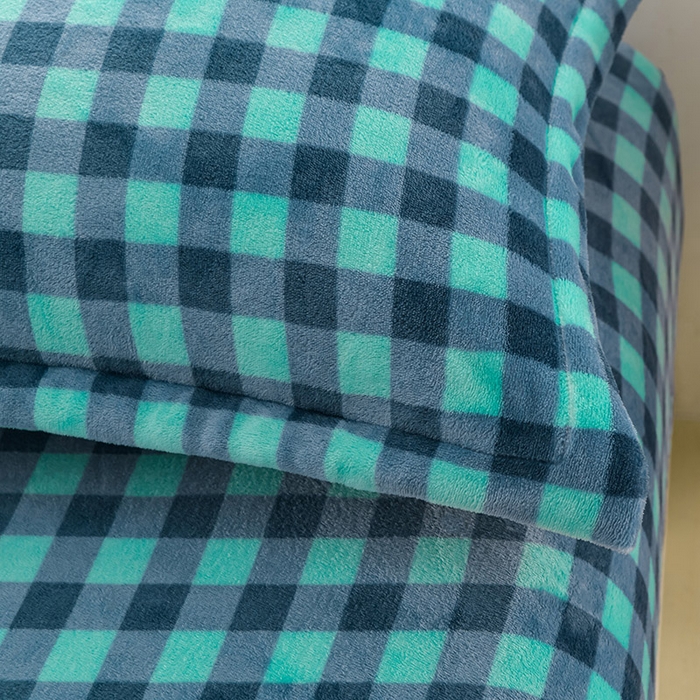 91家纺网 家纺一手货源 找家纺 圣楚家纺 2025新款牛奶绒床笠 海阔天空