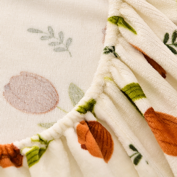 91家纺网 家纺一手货源 找家纺 圣靓家纺 2025新款加厚牛奶绒床笠 最美伊人