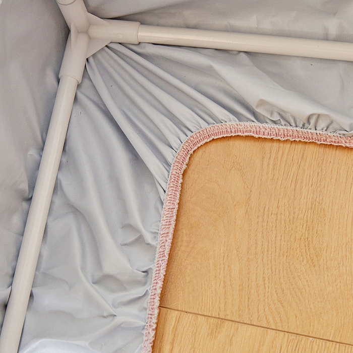 91家纺网 家纺一手货源 找家纺 安金蚊帐2025新款加高加大90*200*130上下铺学生蚊帐100%遮光法式纯色 法式纯色-粉