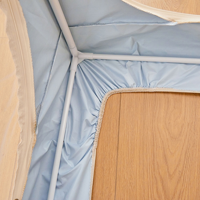 91家纺网 家纺一手货源 找家纺 安金蚊帐2025新款加高加大90*200*130上下铺学生蚊帐100%遮光法式纯色 法式纯色-蓝