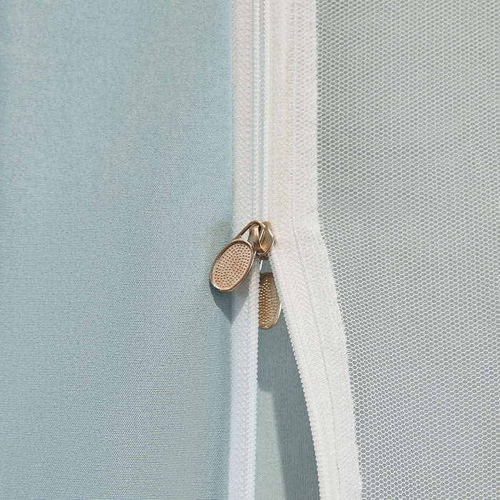 91家纺网 家纺一手货源 找家纺 安金蚊帐2025新款加高加大90*200*130上下铺学生蚊帐100%遮光法式纯色 法式纯色-绿